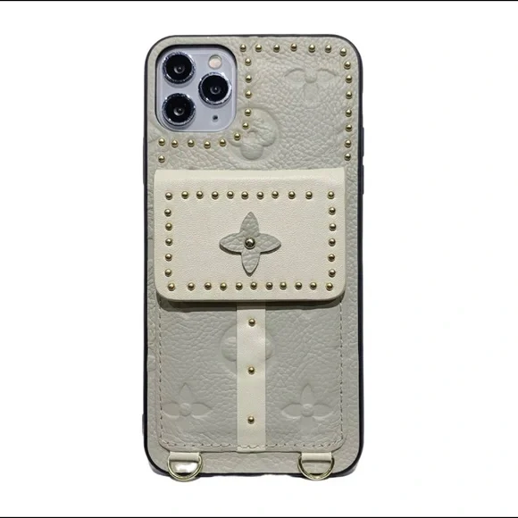 🍭SALE🍭 iPhone DESIGNER STYLE CROSSBODY WALLET CARD CASE - Picture 2 of 5